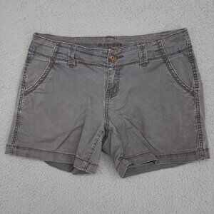 Maurices Women's Dark Wash Gray Bermuda Shorts Size 3/4